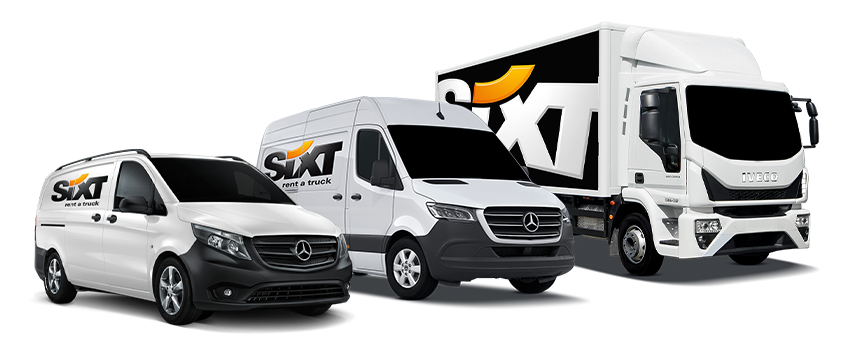 Top Van Rental Deals from Sixt UK