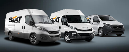 Sixt Auto - Und Transportervermietung Augsburg LKW und Transporter mieten ab 7 Euro | SIXT LKW Vermietung