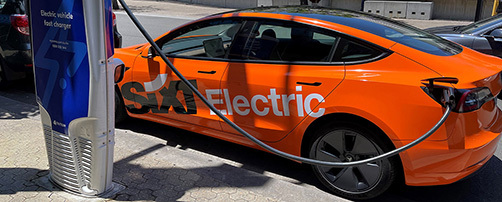 Test drive an electric vehicle
